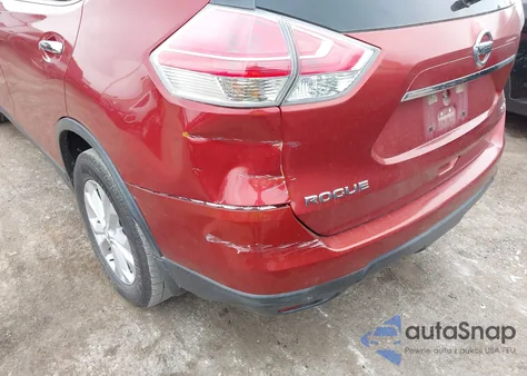 2016 Nissan Rogue Sv из США, поврежденный, VIN KNMAT2MT1GP718184